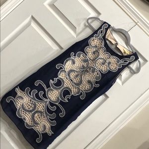 Gianni bini navy dress